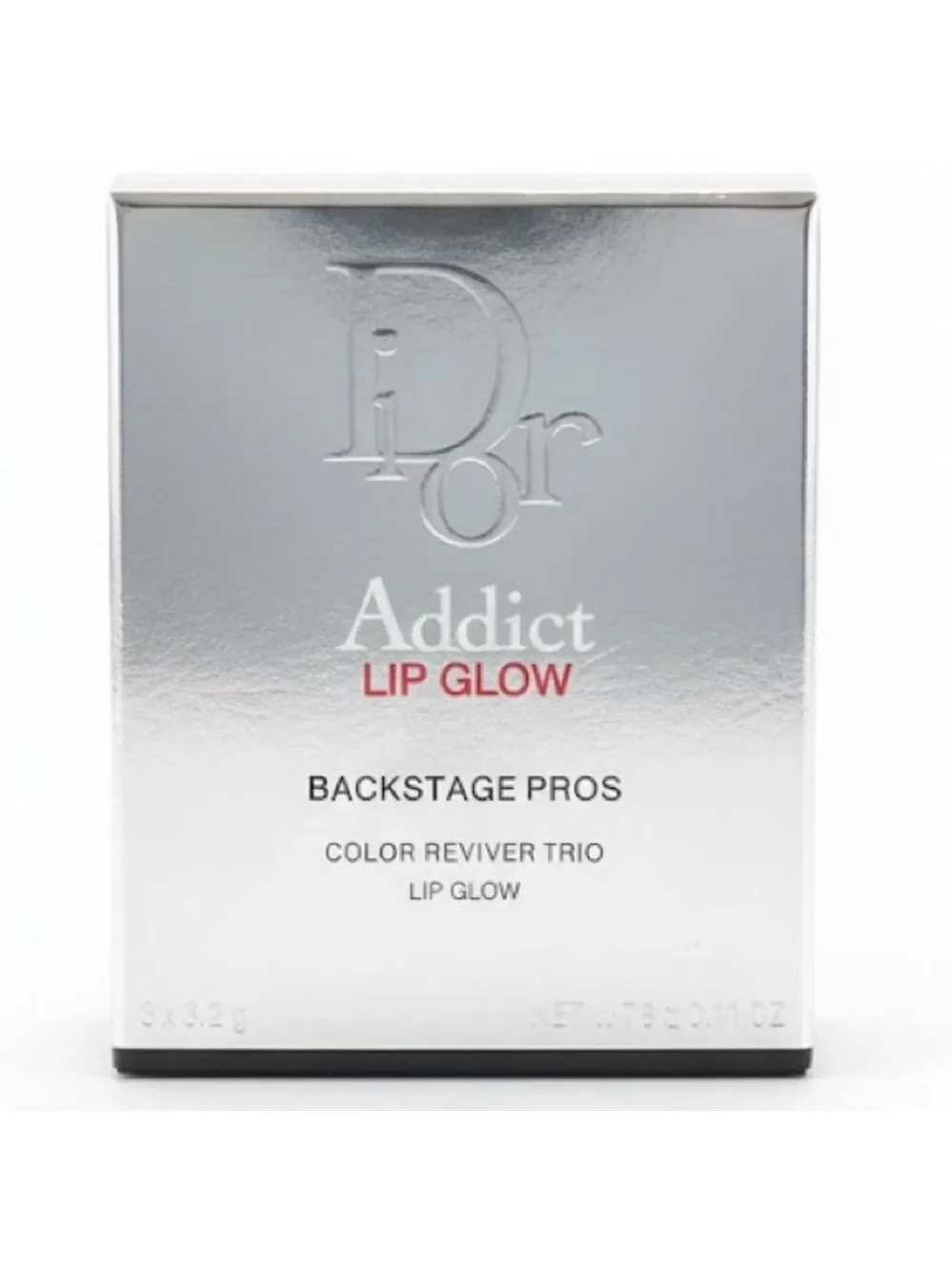 Dior Lip Glow Trio - Vibrant Pink, Bold Orange, Classic Red